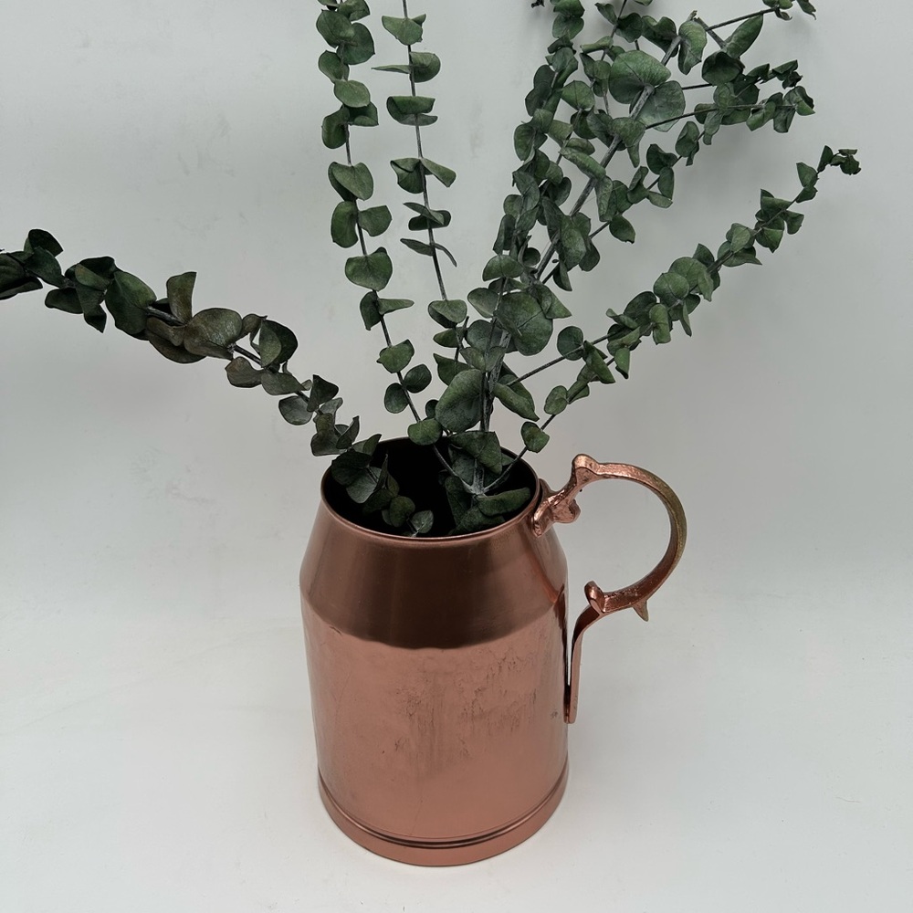 Copper Pitcher with Handle
